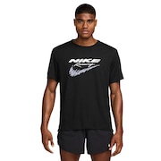 (メンズ)ドライフィット UV ランニングトップ エナジー MILER 半袖Tシャツ HV2136-010
