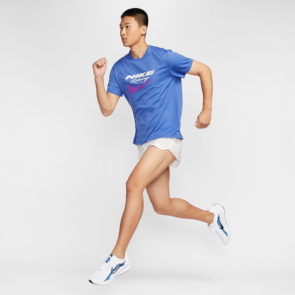 ナイキ（NIKE）（メンズ）ドライフィット UV ランニングトップ エナジー HV2136-411