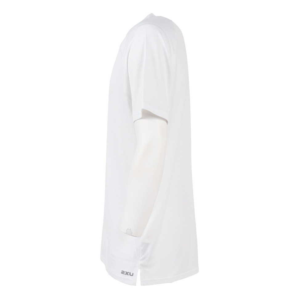 ツー・タイムズ・ユー（2XU）（メンズ）エアロメッシュTシャツ MR7441A-WHT/SRF
