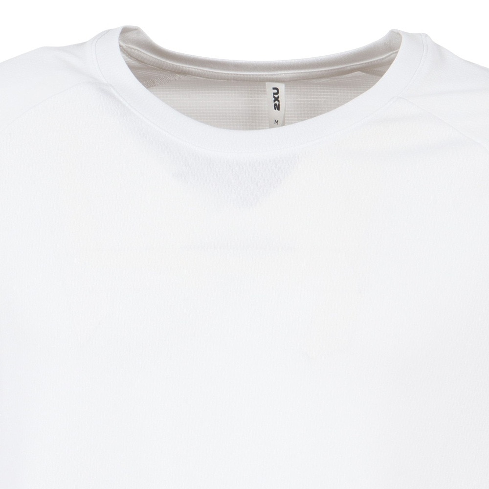 ツー・タイムズ・ユー（2XU）（メンズ）エアロメッシュTシャツ MR7441A-WHT/SRF