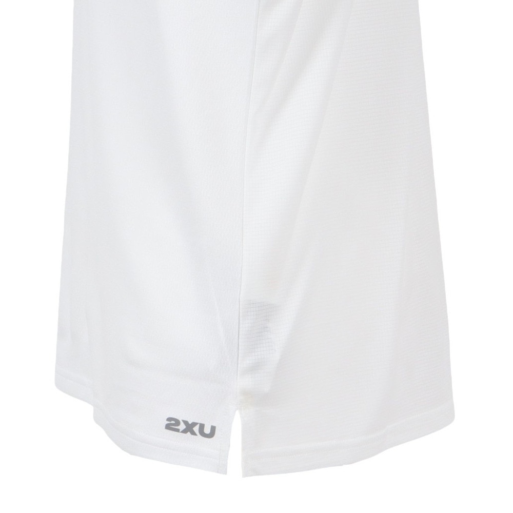ツー・タイムズ・ユー（2XU）（メンズ）エアロメッシュTシャツ MR7441A-WHT/SRF