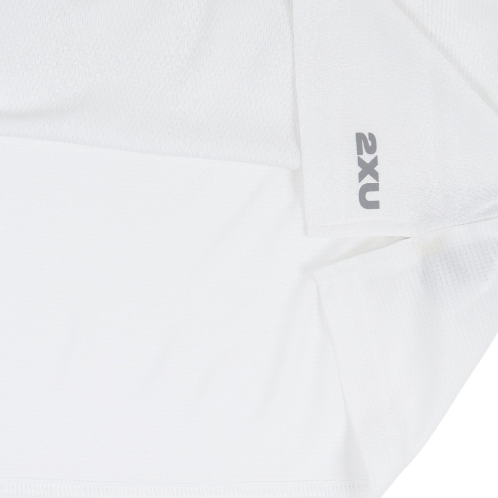ツー・タイムズ・ユー（2XU）（メンズ）エアロメッシュTシャツ MR7441A-WHT/SRF