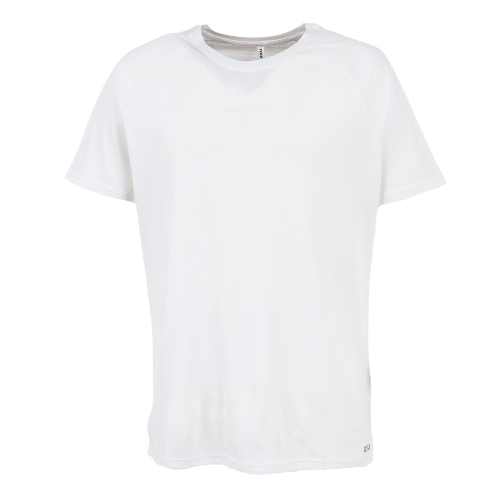 ツー・タイムズ・ユー（2XU）（メンズ）エアロメッシュTシャツ MR7441A-WHT/SRF