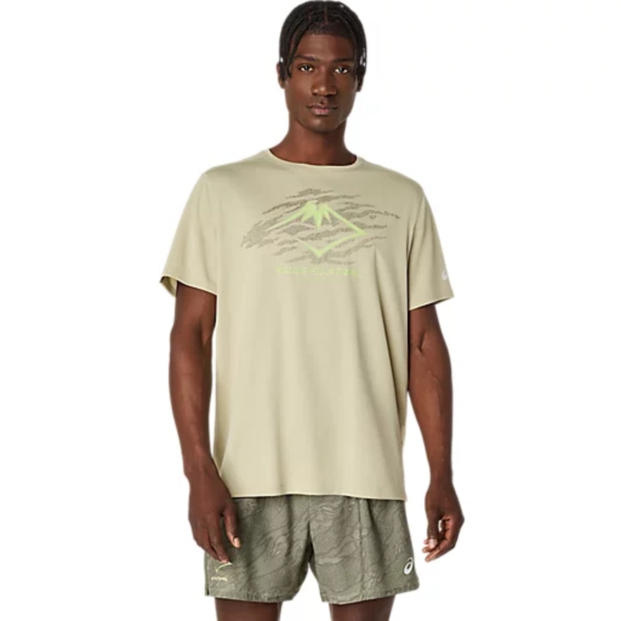 アシックス（ASICS）（メンズ）FUJITRAILロゴ 半袖シャツ 2011D390.300