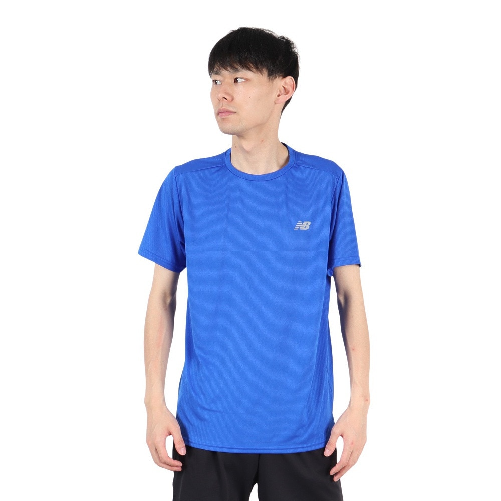 ニューバランス（new balance）（メンズ）Essentials ランニングTシャツ MT41222BUM