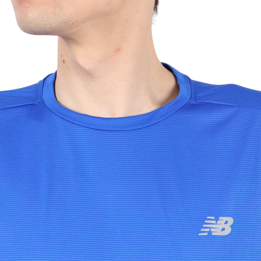 ニューバランス（new balance）（メンズ）Essentials ランニングTシャツ MT41222BUM