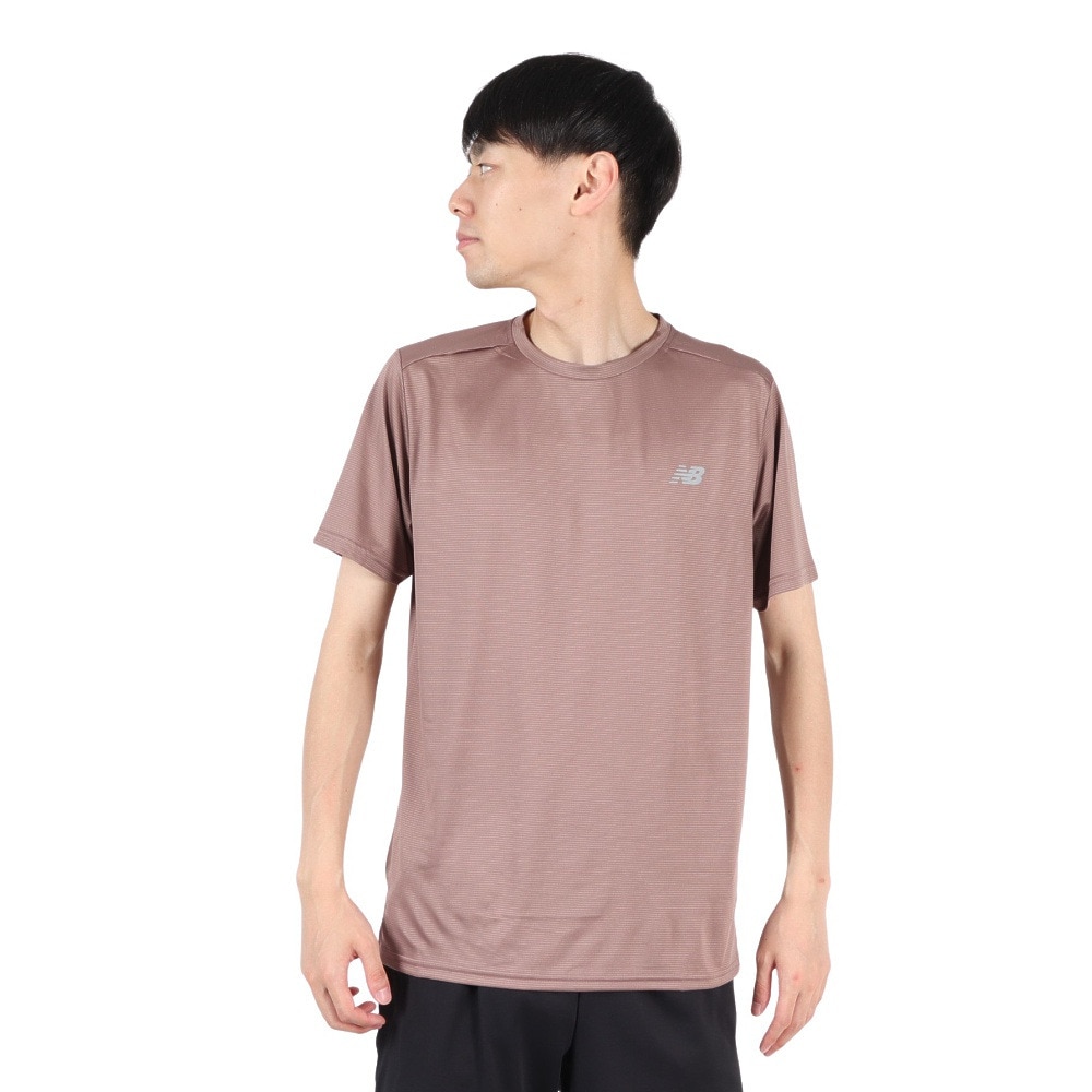 ニューバランス（new balance）（メンズ）Essentials ランニングTシャツ MT41222EAS