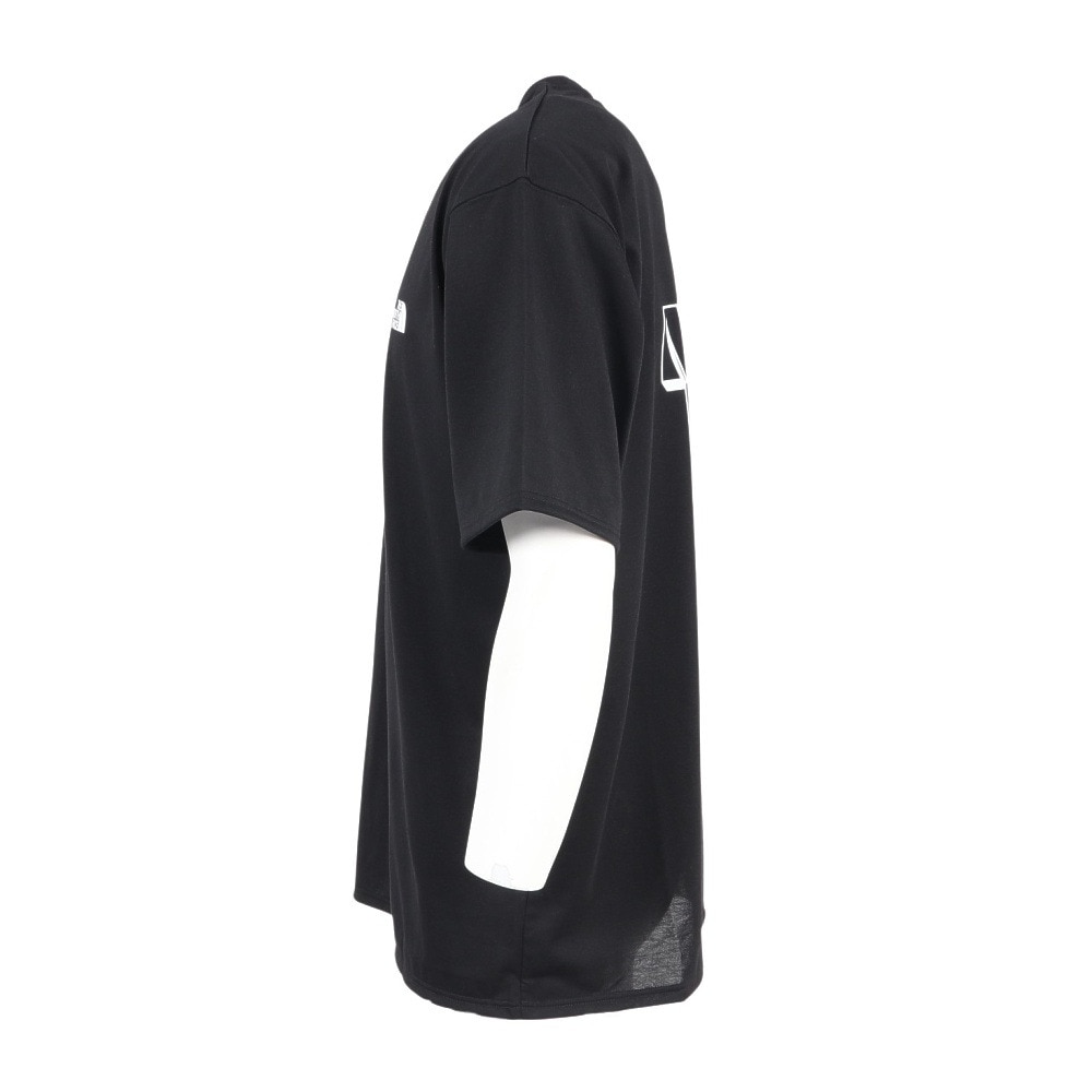 ザ・ノース・フェイス（THE NORTH FACE）（メンズ、レディース）半袖Tシャツ リーラングラフィッククルー NT62592 K