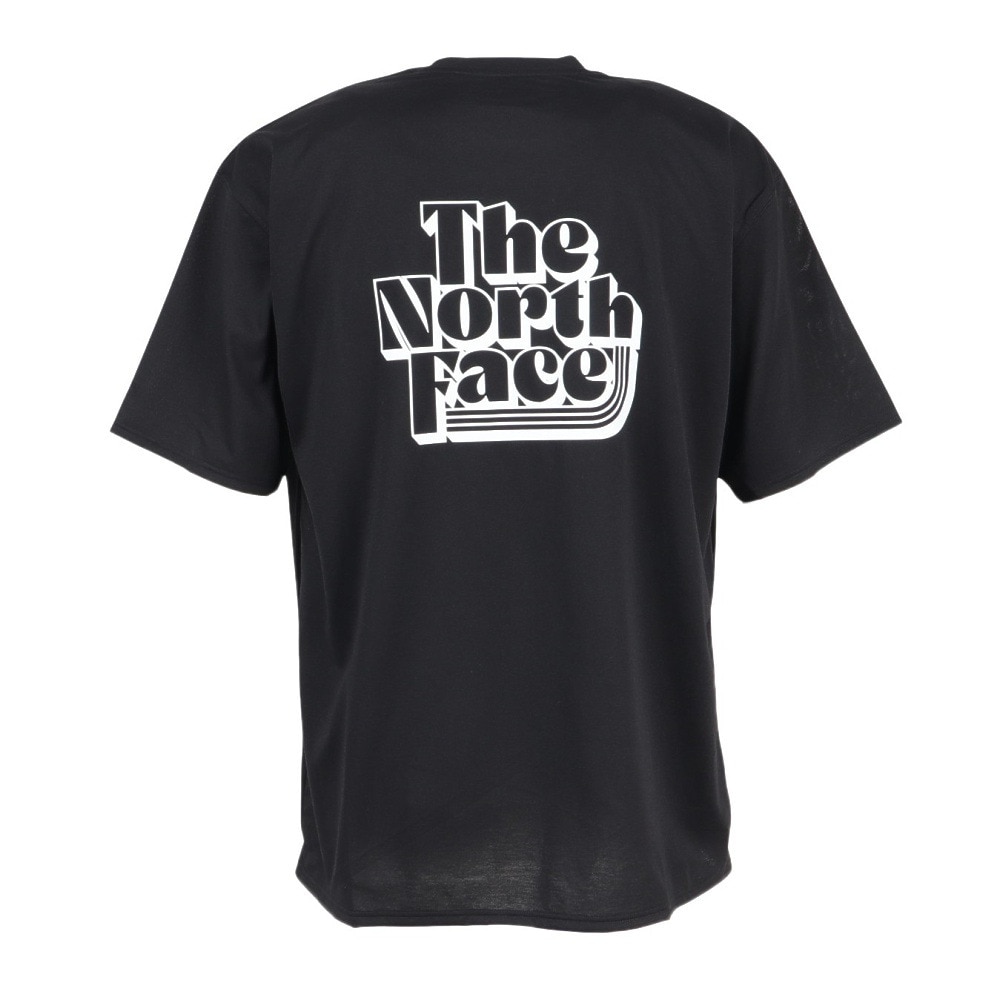 ザ・ノース・フェイス（THE NORTH FACE）（メンズ、レディース）半袖Tシャツ リーラングラフィッククルー NT62592 K