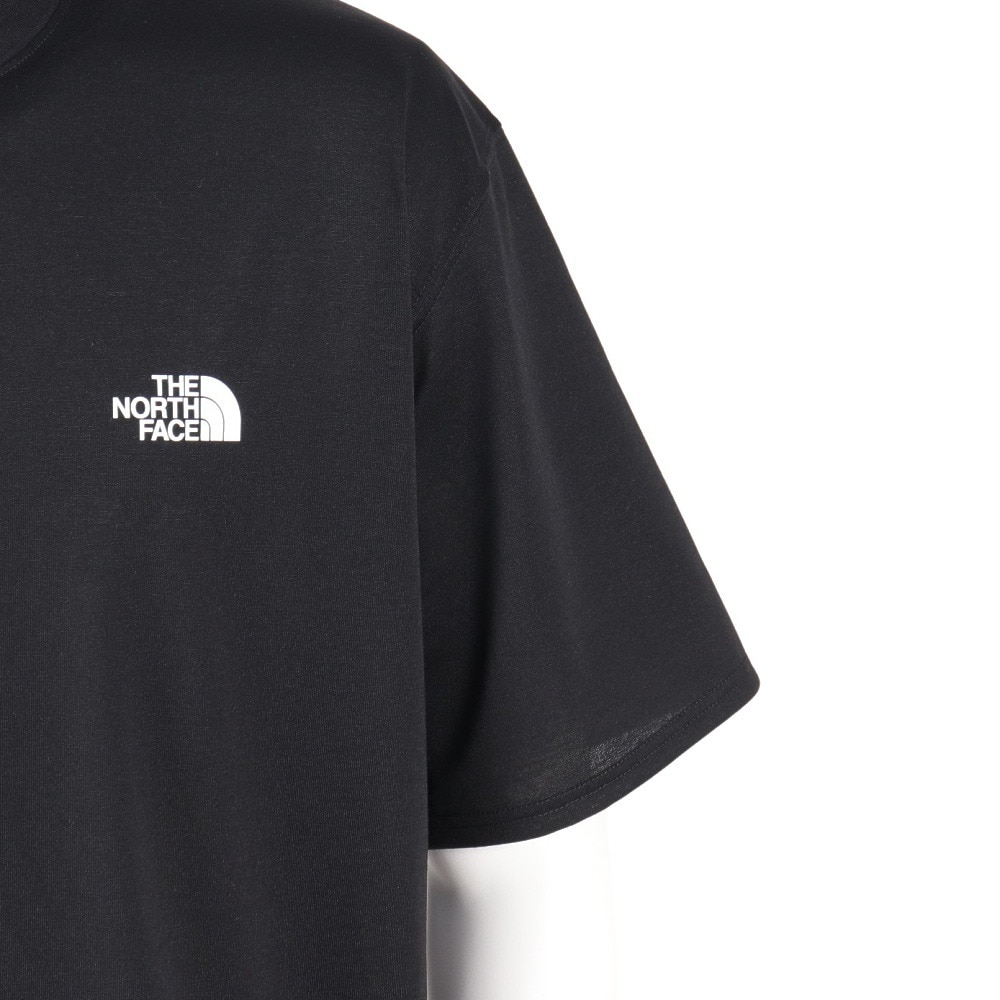 ザ・ノース・フェイス（THE NORTH FACE）（メンズ、レディース）半袖Tシャツ リーラングラフィッククルー NT62592 K