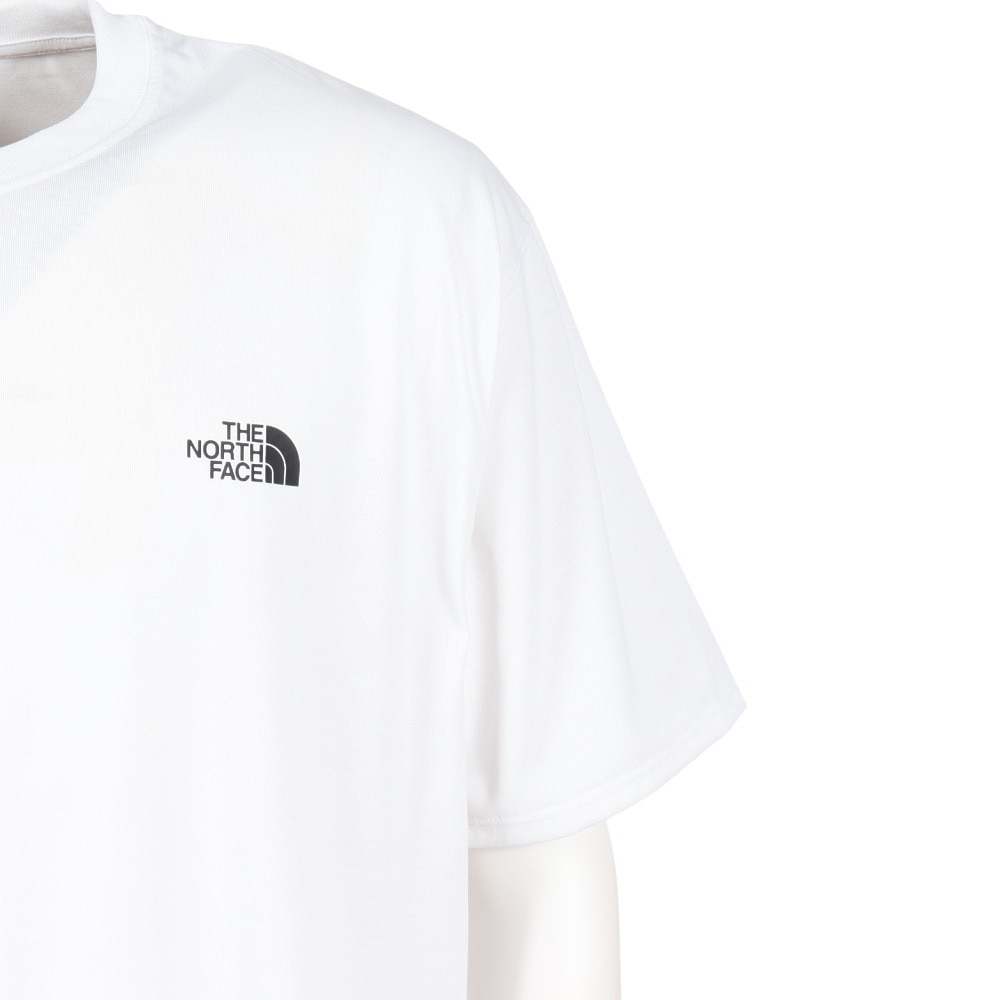 ザ・ノース・フェイス（THE NORTH FACE）（メンズ、レディース）半袖Tシャツ リーラングラフィッククルー NT62592 W