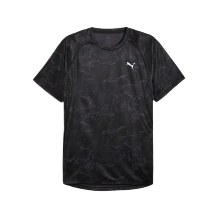 プーマ（PUMA）（メンズ）ランニング ヴェロシティ AOP 半袖 Tシャツ 528256 01 BLK
