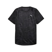 (メンズ)ランニング ヴェロシティ AOP 半袖 Tシャツ 528256 01 BLK
