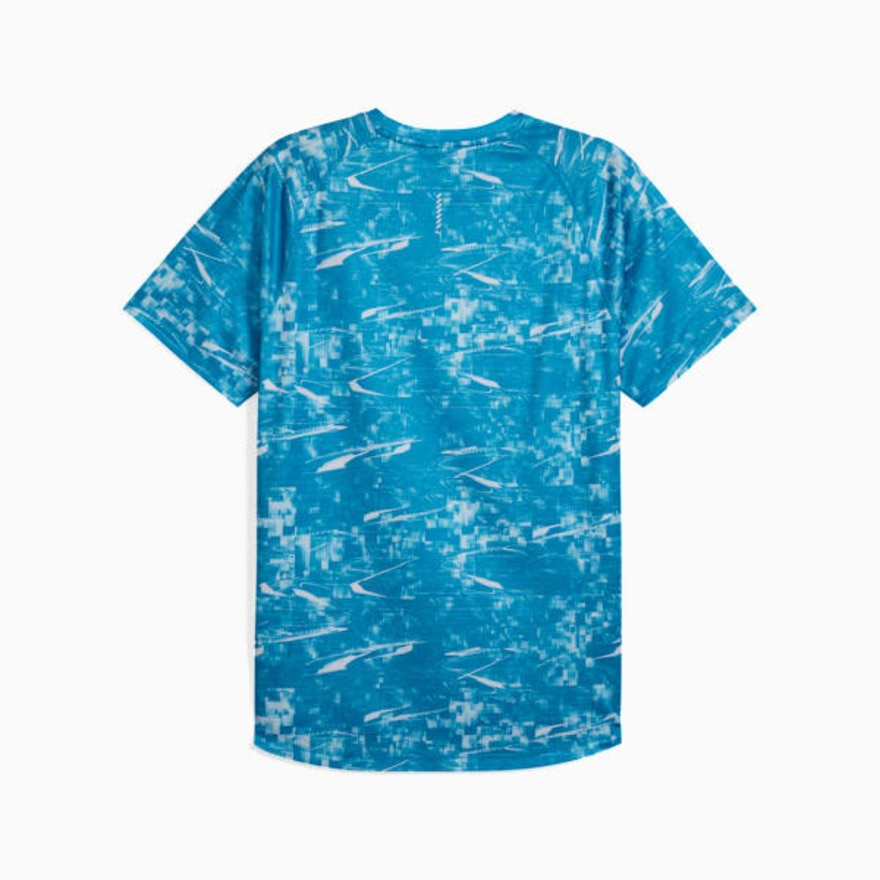 プーマ（PUMA）（メンズ）ランニング ヴェロシティ AOP 半袖 Tシャツ 528256 18 LBLU