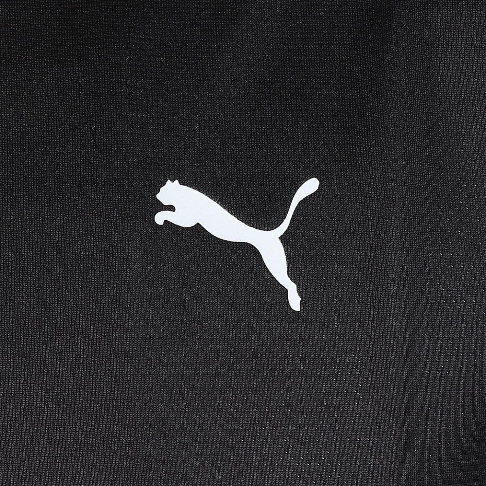 プーマ（PUMA）（メンズ）M RUN GRAPHIC メッシュ 半袖Tシャツ 528394 01 BLK