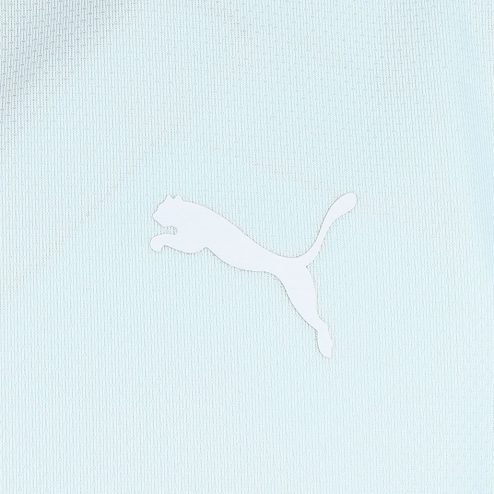 プーマ（PUMA）（メンズ）M RUN GRAPHIC メッシュ 半袖Tシャツ 528394 47 LBLU