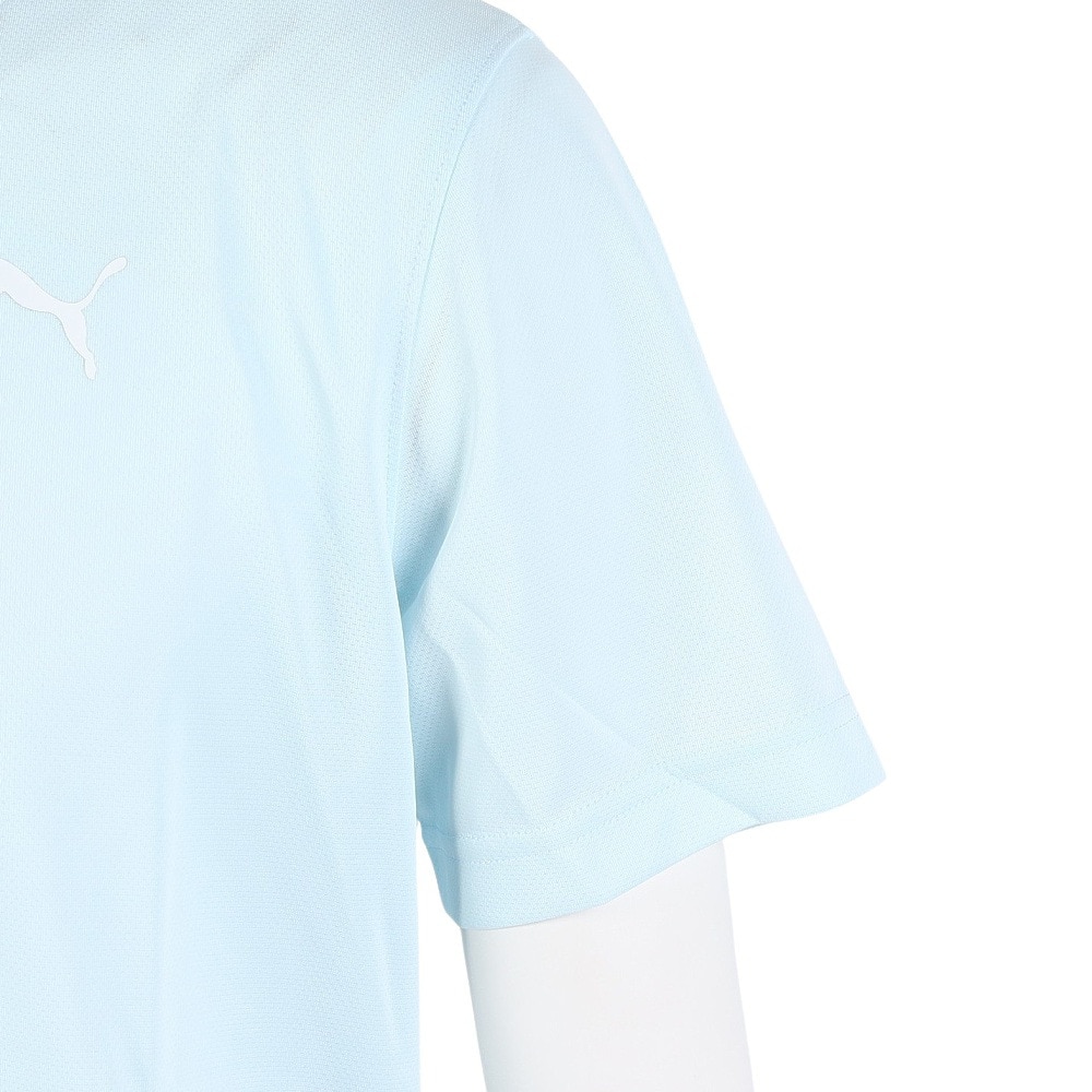 プーマ（PUMA）（メンズ）M RUN GRAPHIC メッシュ 半袖Tシャツ 528394 47 LBLU