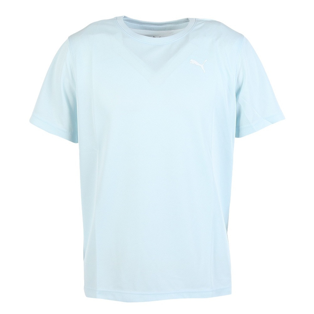 プーマ（PUMA）（メンズ）M RUN GRAPHIC メッシュ 半袖Tシャツ 528394 47 LBLU