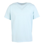 (メンズ)M RUN GRAPHIC メッシュ 半袖Tシャツ 528394 47 LBLU