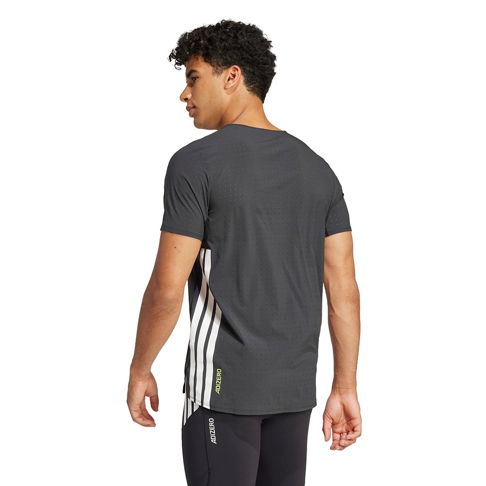 アディダス（adidas）（メンズ）アディゼロ ランニング半袖Tシャツ JF3473