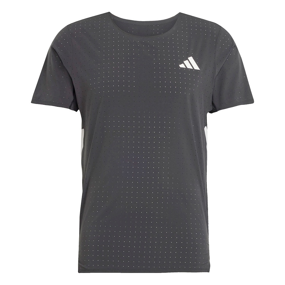 アディダス（adidas）（メンズ）アディゼロ ランニング半袖Tシャツ JF3473