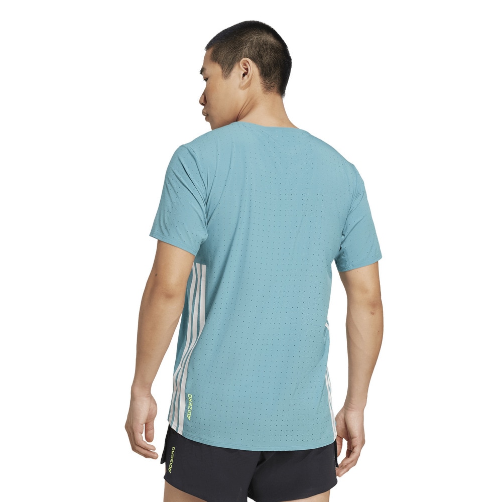 アディダス（adidas）（メンズ）アディゼロ ランニング半袖Tシャツ JV7170