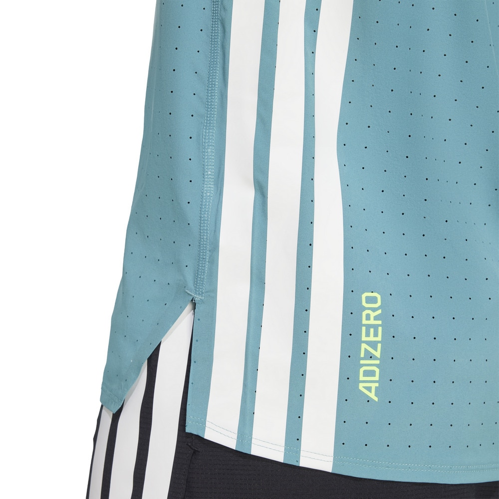 アディダス（adidas）（メンズ）アディゼロ ランニング半袖Tシャツ JV7170