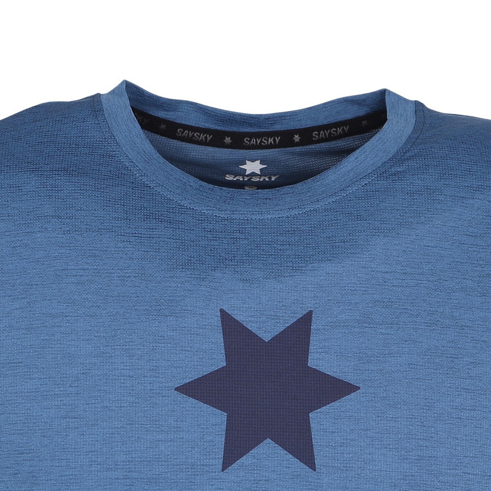 SAYSKY（SAYSKY）（メンズ）ランニングTシャツ ロゴ Combat Pro 半袖Tシャツ OMRSS30c2012