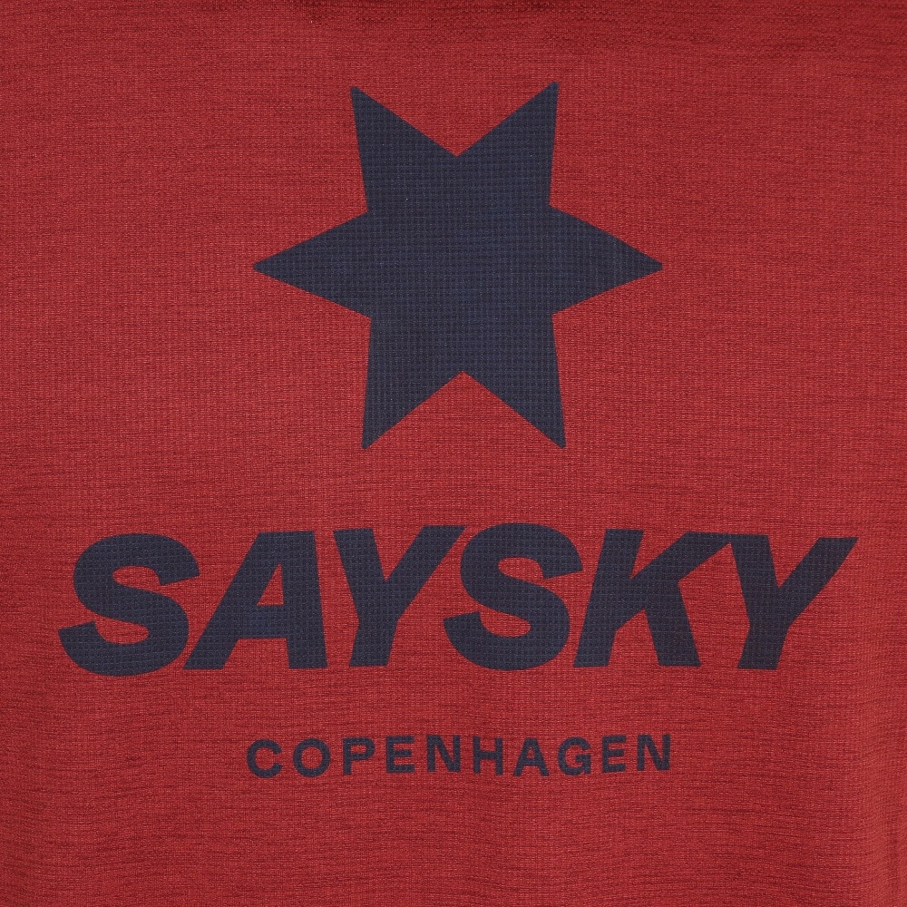 SAYSKY（SAYSKY）（メンズ）ランニングTシャツ ロゴ Combat Pro 半袖Tシャツ OMRSS30c5007