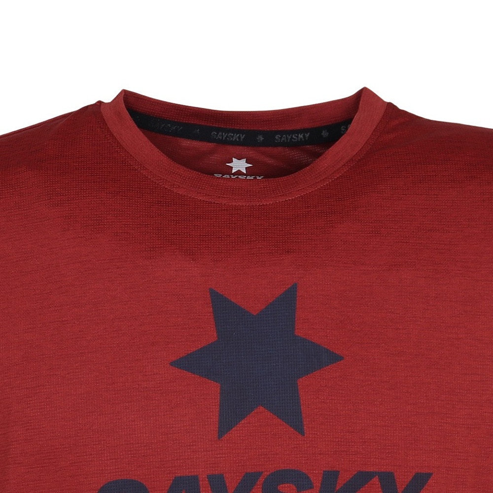 SAYSKY（SAYSKY）（メンズ）ランニングTシャツ ロゴ Combat Pro 半袖Tシャツ OMRSS30c5007