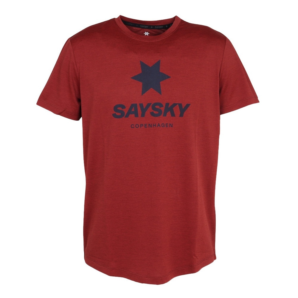 SAYSKY（SAYSKY）（メンズ）ランニングTシャツ ロゴ Combat Pro 半袖Tシャツ OMRSS30c5007