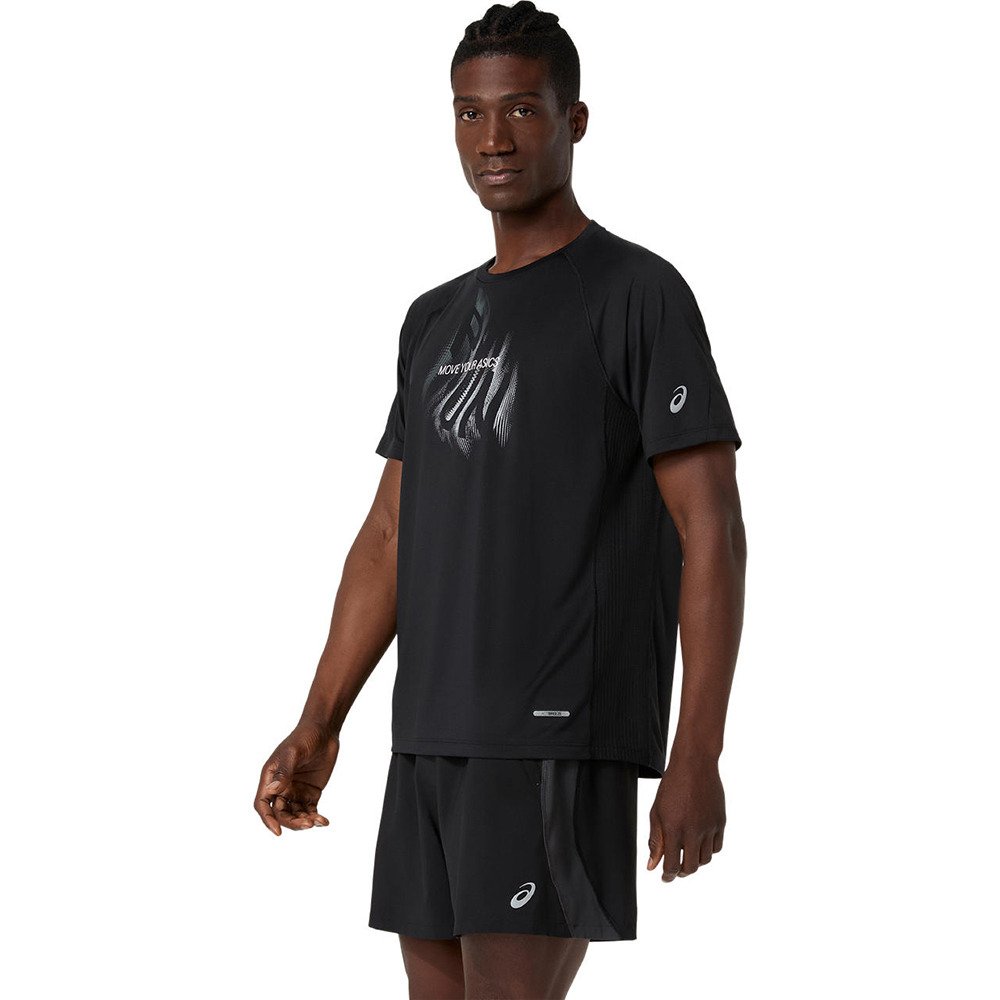  ランニングユニフォーム アシックス（ASICS）（メンズ）ROAD ランニンググラフィック半袖シャツ