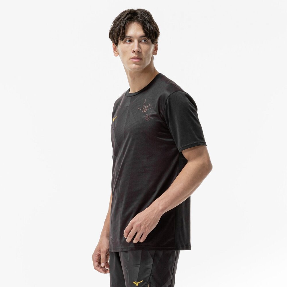 ミズノ（MIZUNO）（メンズ）ドライエアロフローグラフィックTシャツ