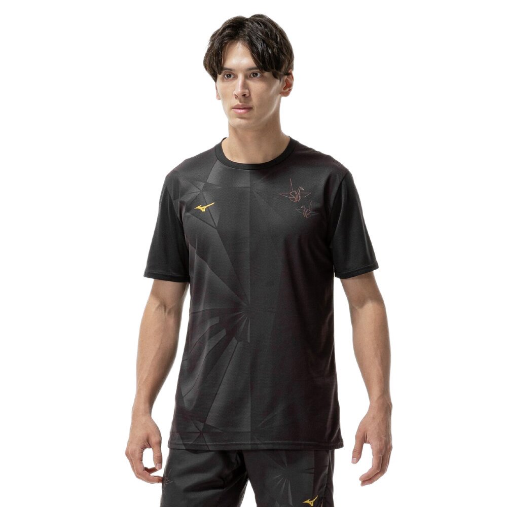ミズノ（MIZUNO）（メンズ）ドライエアロフローグラフィックTシャツ