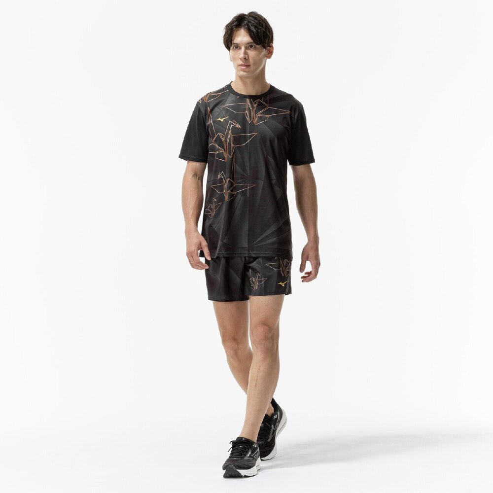 ミズノ（MIZUNO）（メンズ）ドライエアロフローグラフィックTシャツ