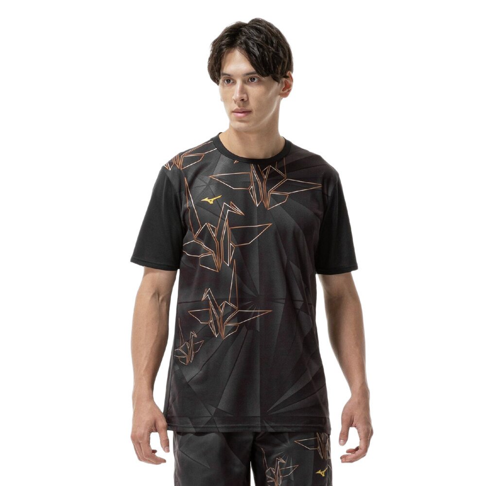 MIZUNO グラフィックプリント Tシャツ ミズノ（MIZUNO）（メンズ）ドライエアロフローグラフィックTシャツ