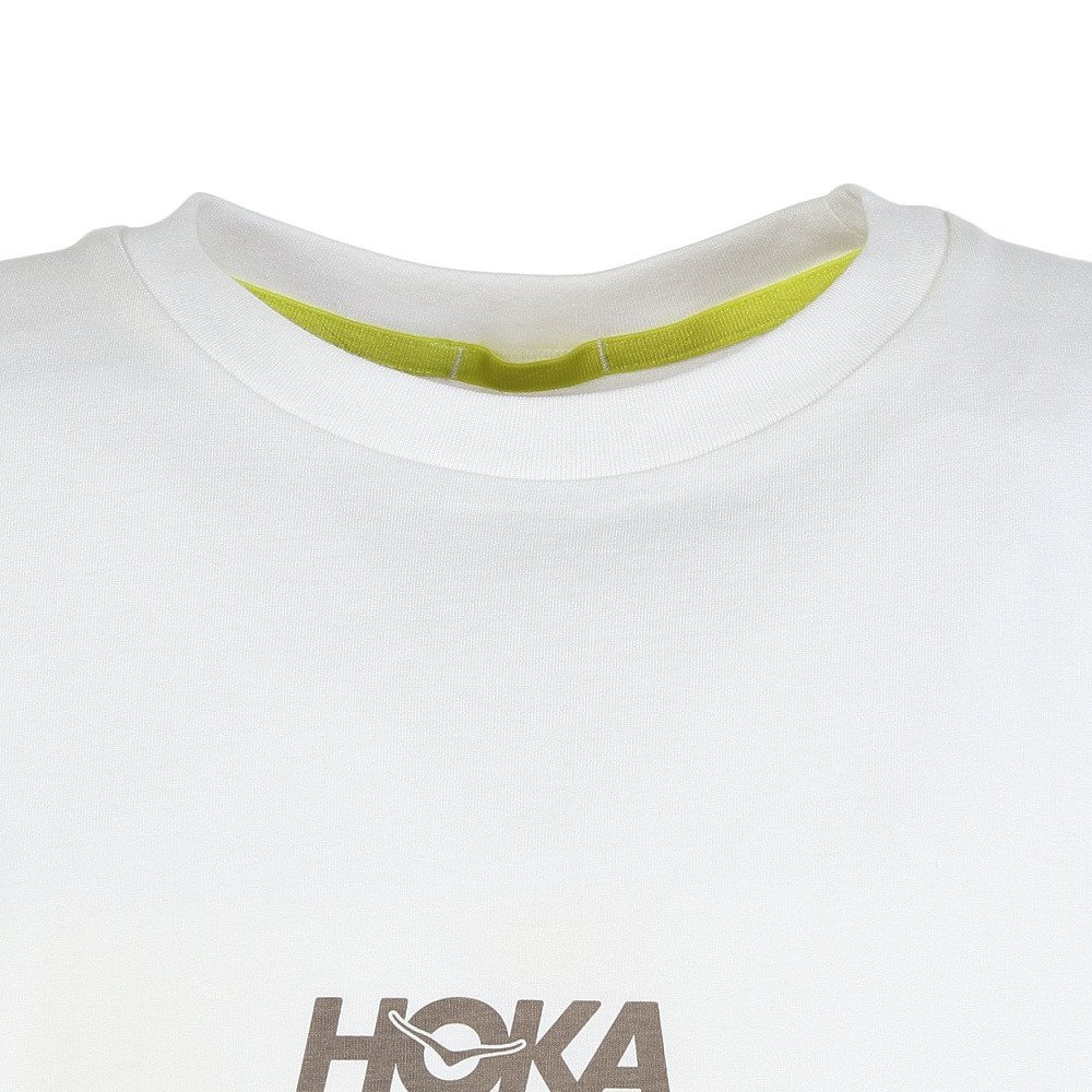 ホカ（HOKA）（メンズ）モザイク ロゴ コットン ショート スリーブ T