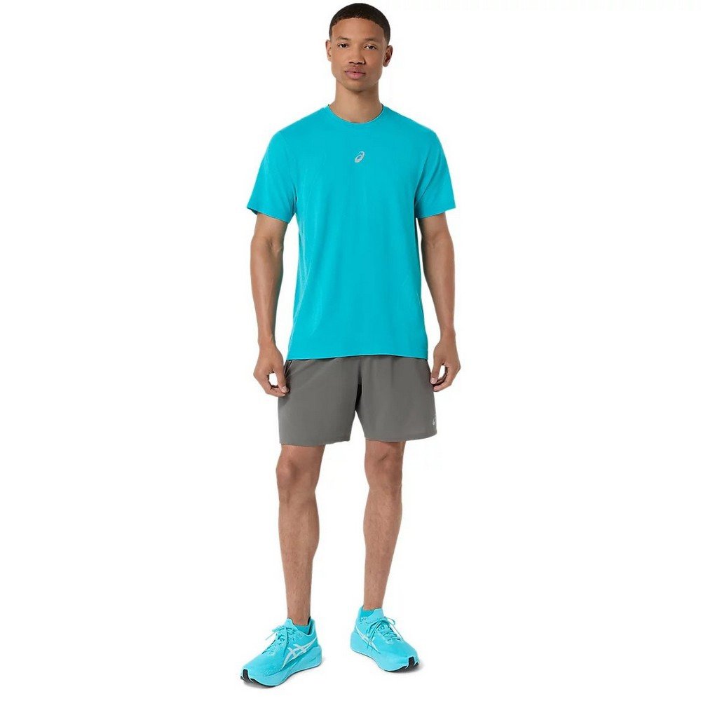 アシックス（ASICS）（メンズ）ROAD ランニングシームレス 半袖シャツ