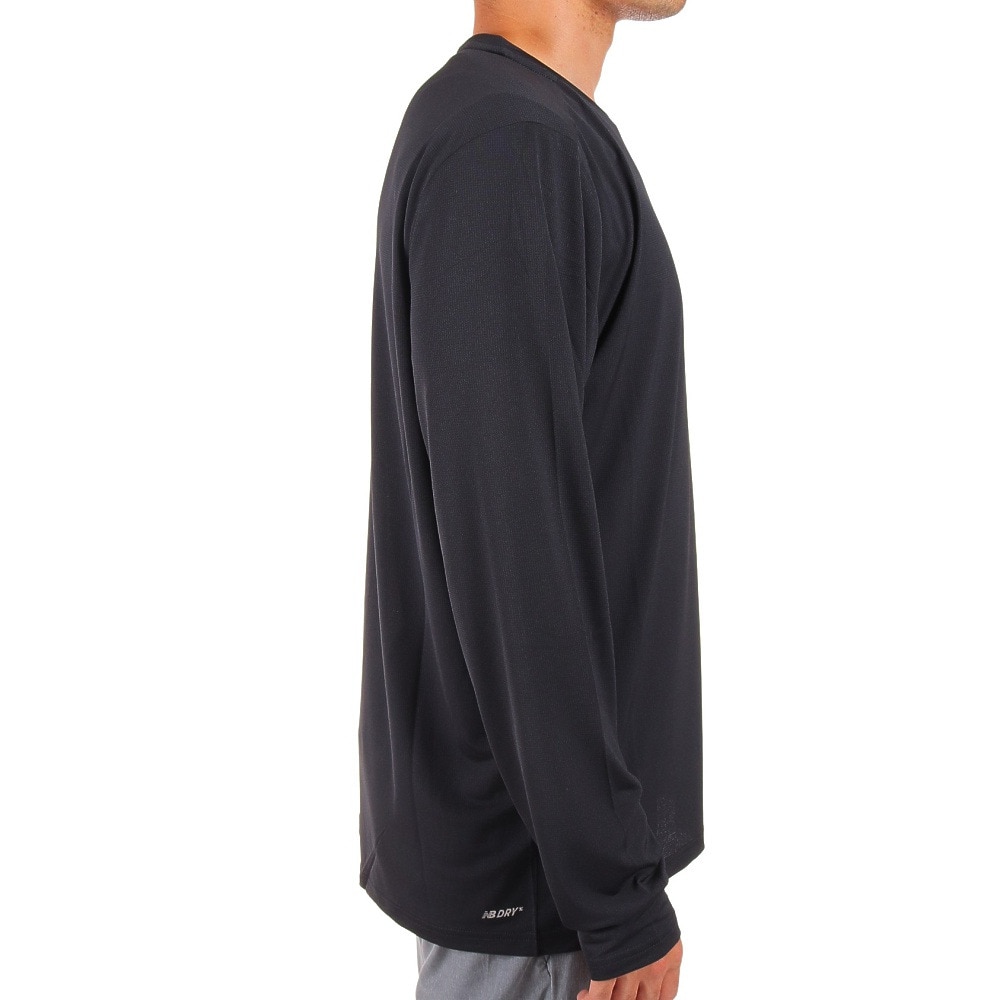 ニューバランス（new balance）（メンズ）ロンT 長袖 Accelerate ロングスリーブTシャツ MT23225BK