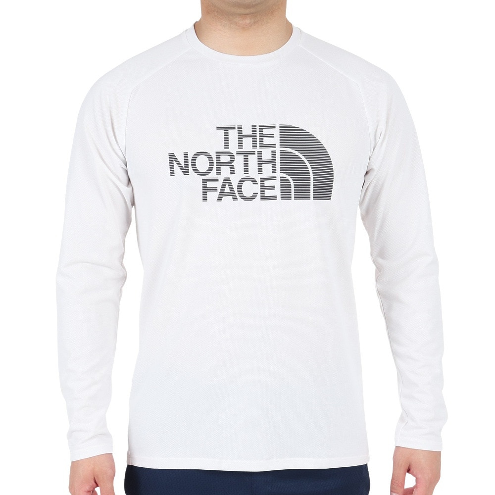 ノースフェイス（THE NORTH FACE）（メンズ）長袖シャツ メンズ GTDロゴクルーシャツ NT12377 W