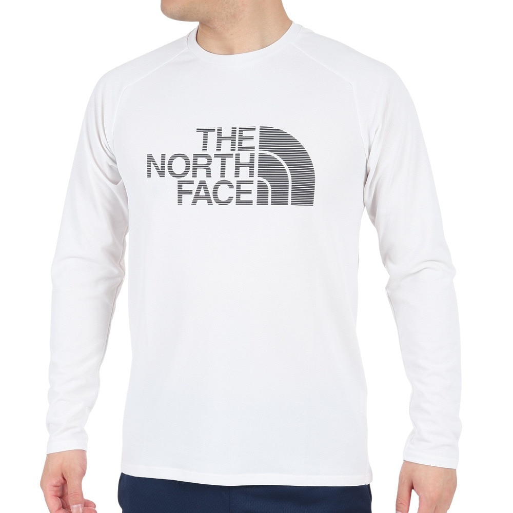 ノースフェイス（THE NORTH FACE）（メンズ）長袖シャツ メンズ GTDロゴクルーシャツ NT12377 W