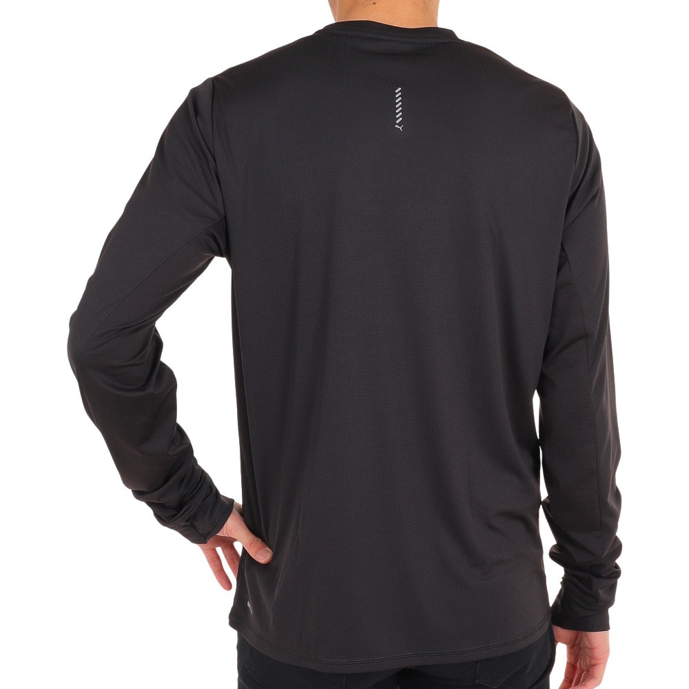 プーマ（PUMA）（メンズ）長袖Tシャツ メンズ RUN FAVORITE  523669 01 BLK