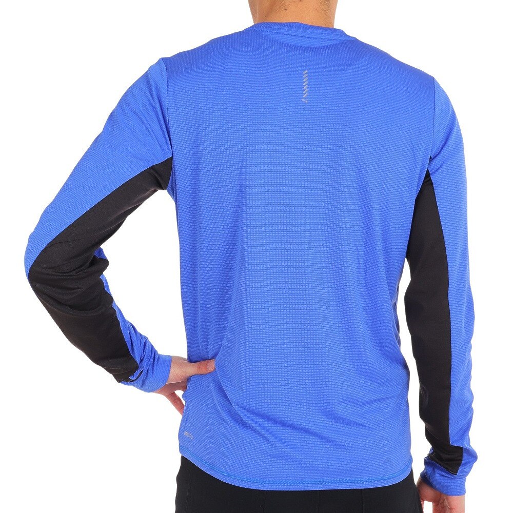 プーマ（PUMA）（メンズ）長袖Tシャツ メンズ RUN FAVORITE 523669 92 BLU