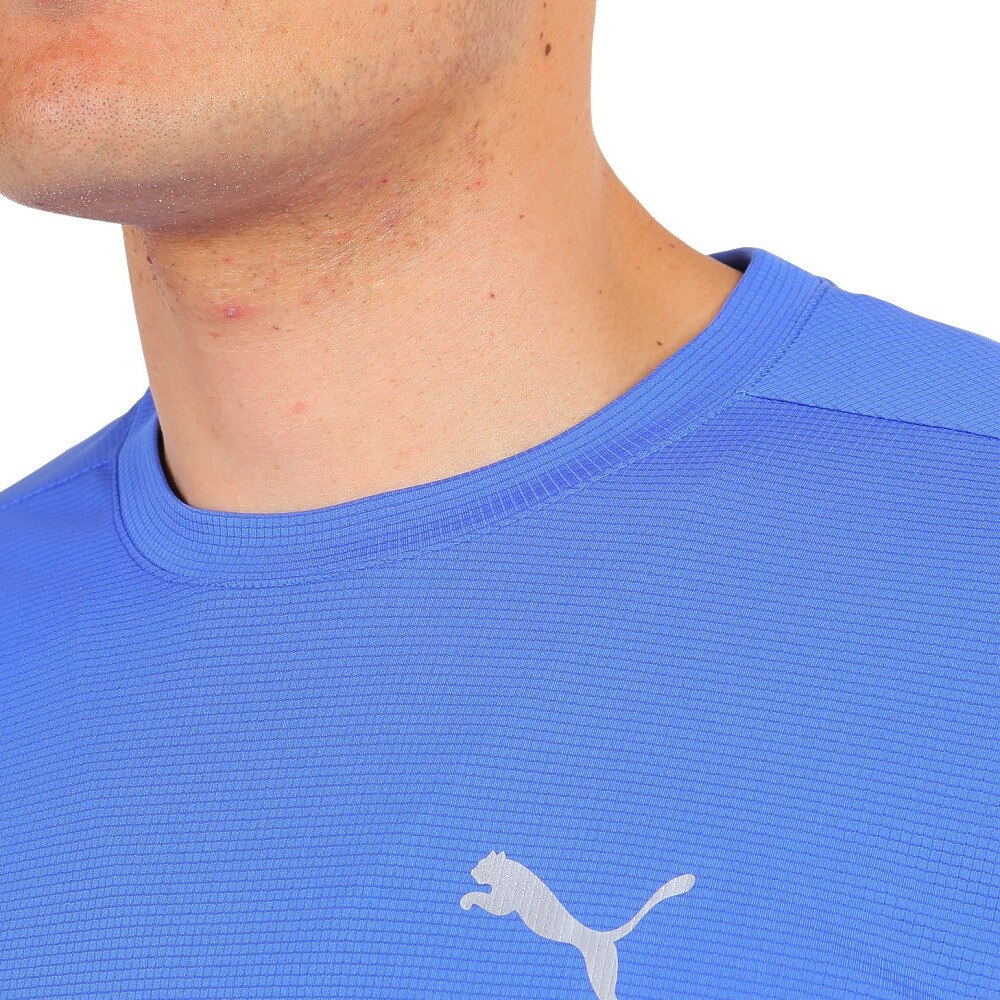 プーマ（PUMA）（メンズ）長袖Tシャツ メンズ RUN FAVORITE 523669 92 BLU