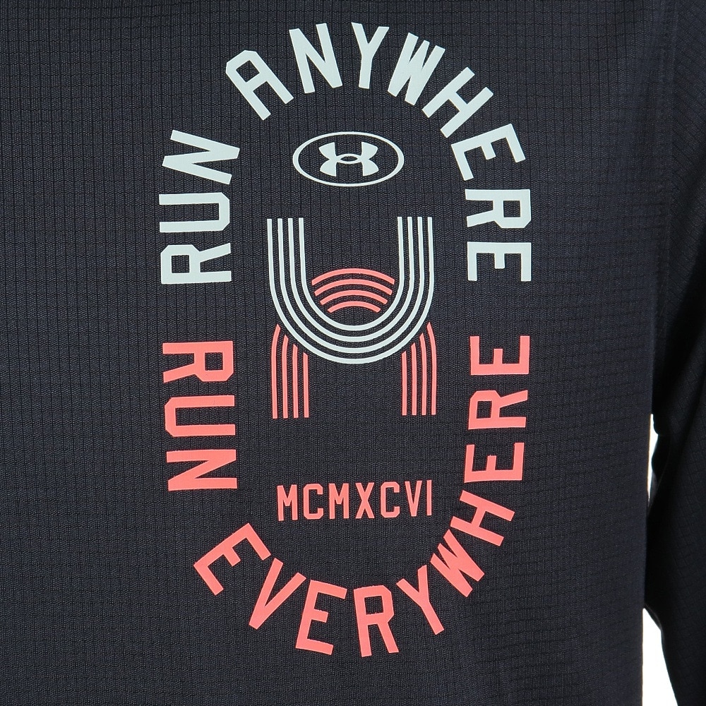 アンダーアーマー（UNDER ARMOUR）（メンズ）長袖Tシャツ メンズ ラン エブリウェア ストライド 1381380 001