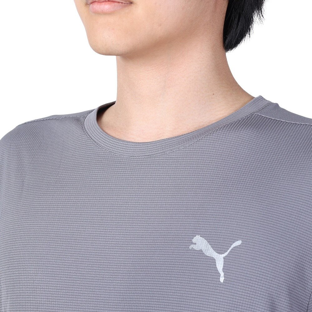 プーマ（PUMA）（メンズ）長袖Tシャツ メンズ RUN FAVORITE  523669 15 DGRY