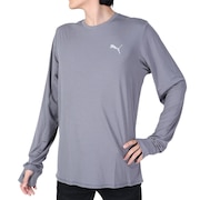 プーマ(PUMA)(メンズ)長袖Tシャツ メンズ RUN FAVORITE  523669 15 DGRY