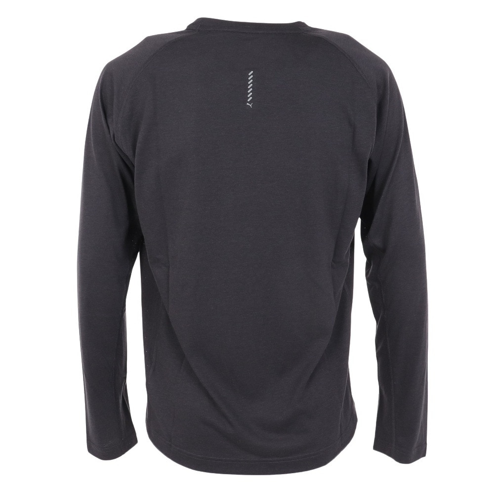 プーマ（PUMA）（メンズ）長袖Tシャツ メンズ RUN グラフィック  524618 75 DGRY