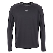 (メンズ)長袖Tシャツ メンズ RUN グラフィック  524618 75 DGRY