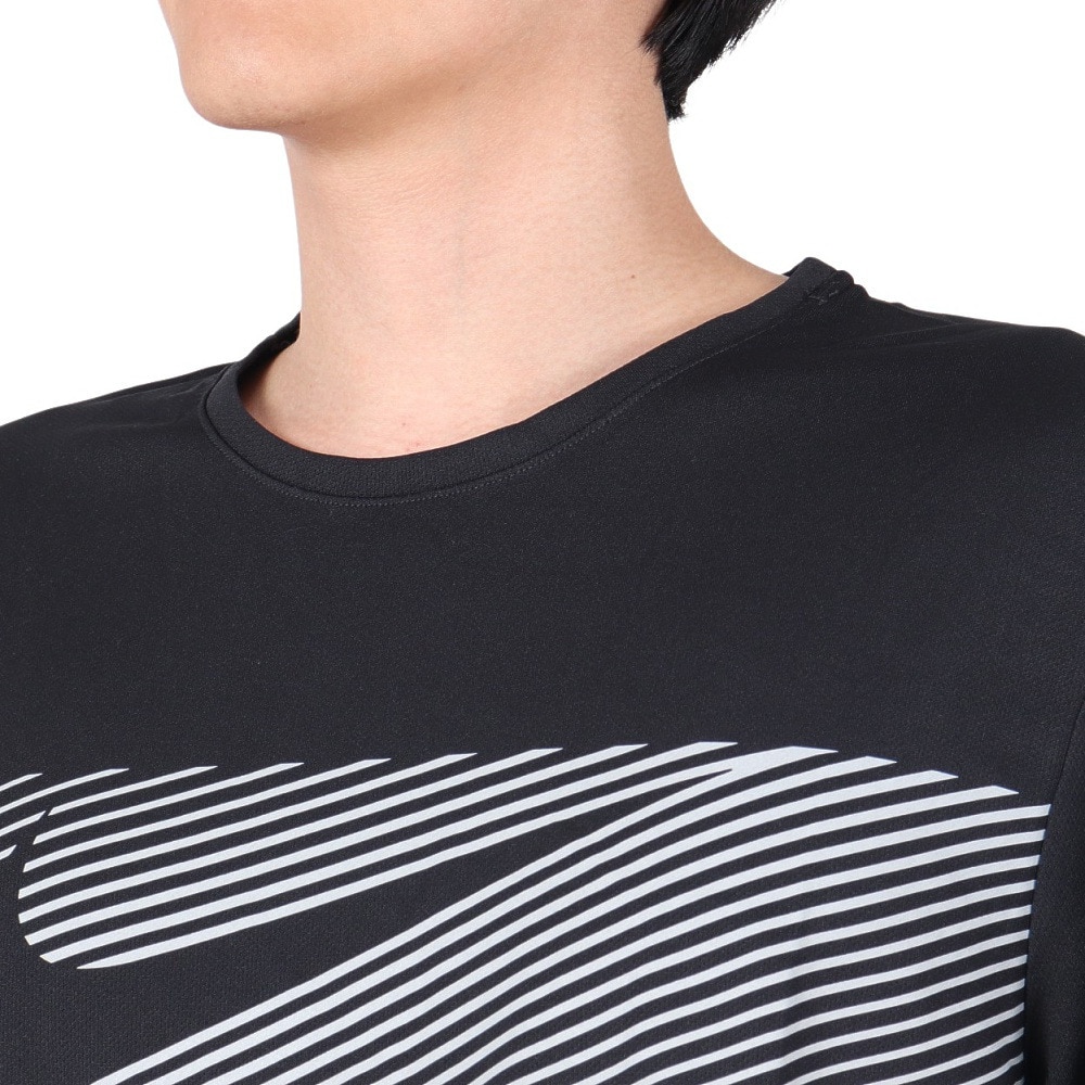 ナイキ（NIKE）（メンズ）ドライフィット UV 長袖ランニングトップ マイラー フラッシュ FB8553-010